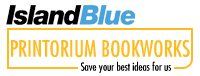 Island Blue Printorium Bookworks Logo